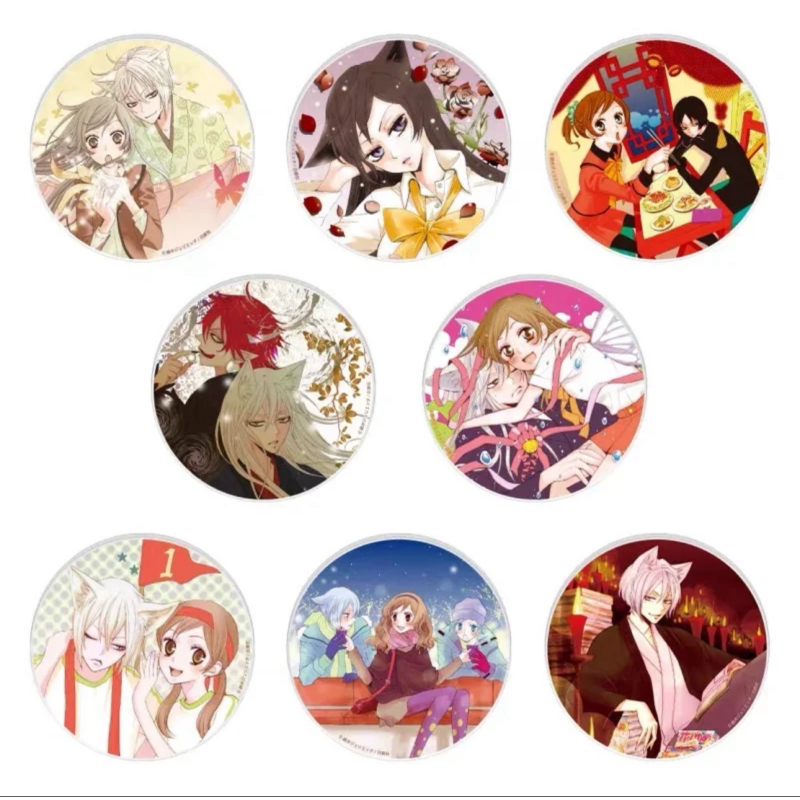 【国现包邮】元气少女缘结神 15周年亚克力杯垫 日谷正品