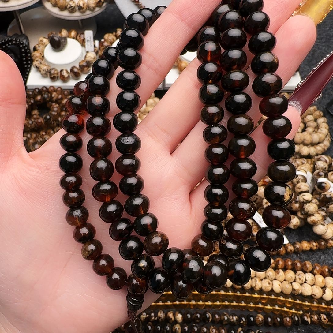 琥珀未镶嵌手链抚顺琥珀