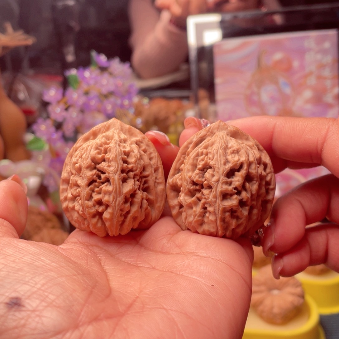 【闪购商品】文玩核桃把件凤凰台40