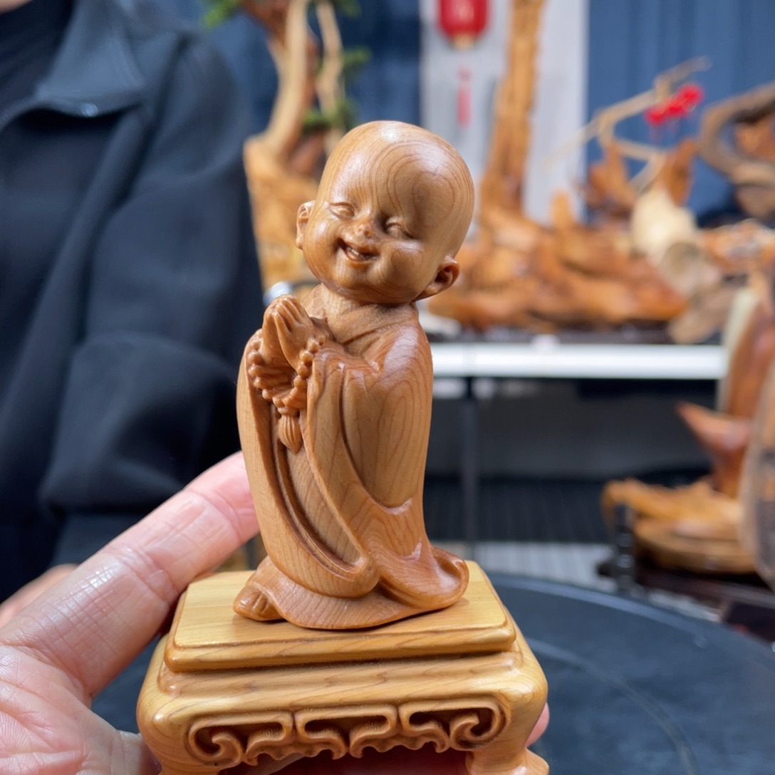 柏木（崖柏）手把件