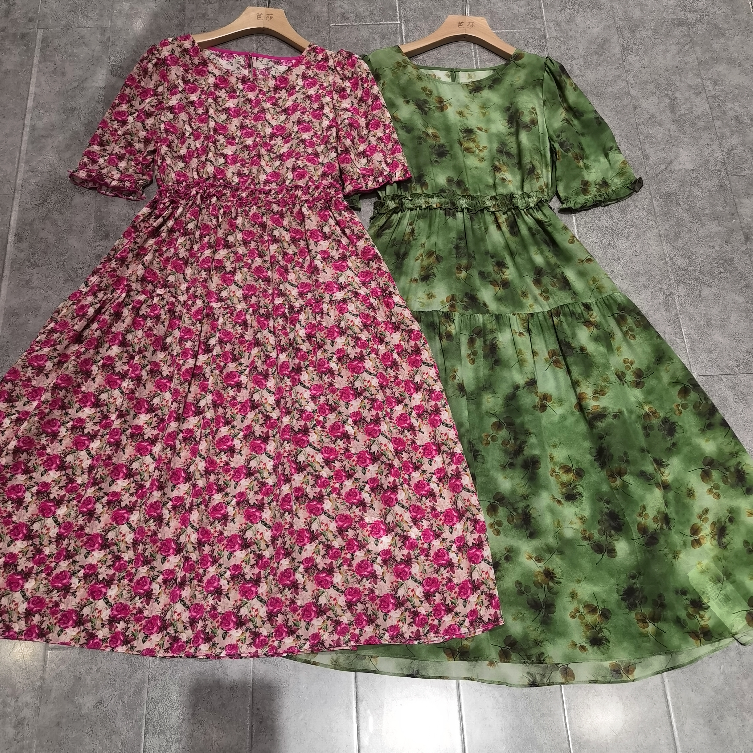 3006芭莎家桑蚕丝连衣裙