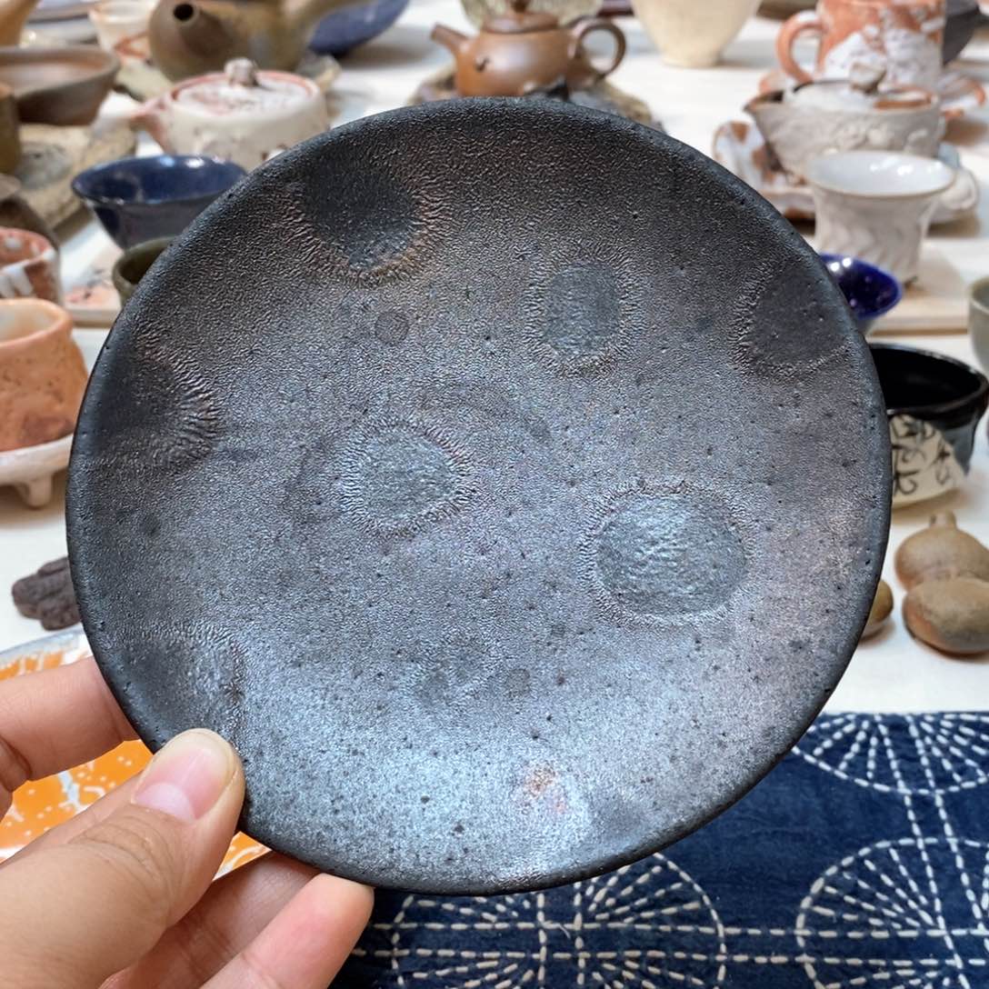 柴烧侘寂粗陶茶具