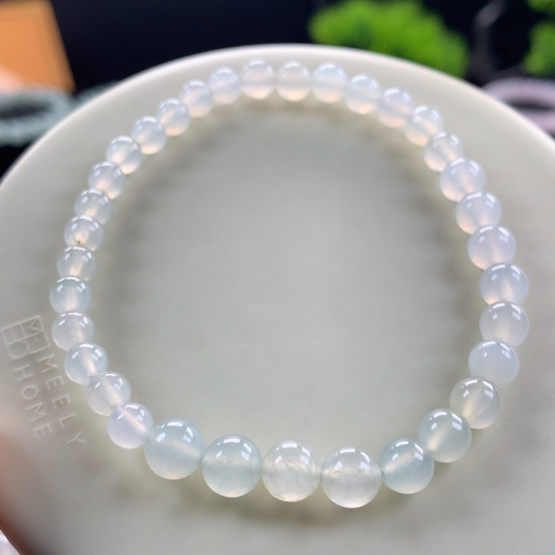 翡翠未镶嵌手链卡5～6.6