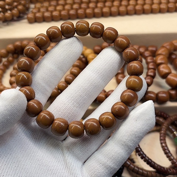 紫金鼠手串燃*烧紫金鼠实心