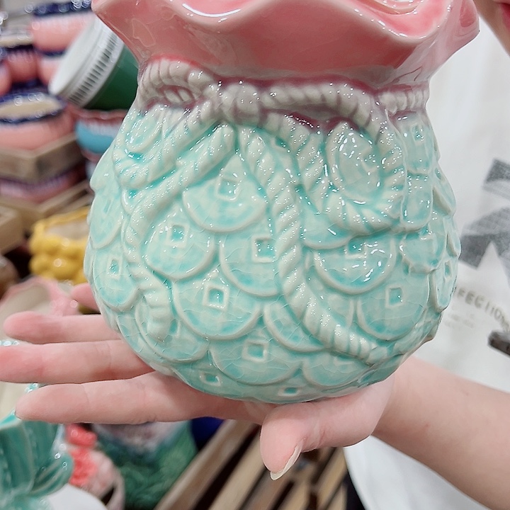 有孔，凑单福利满10元发货陶瓷多肉花盆！