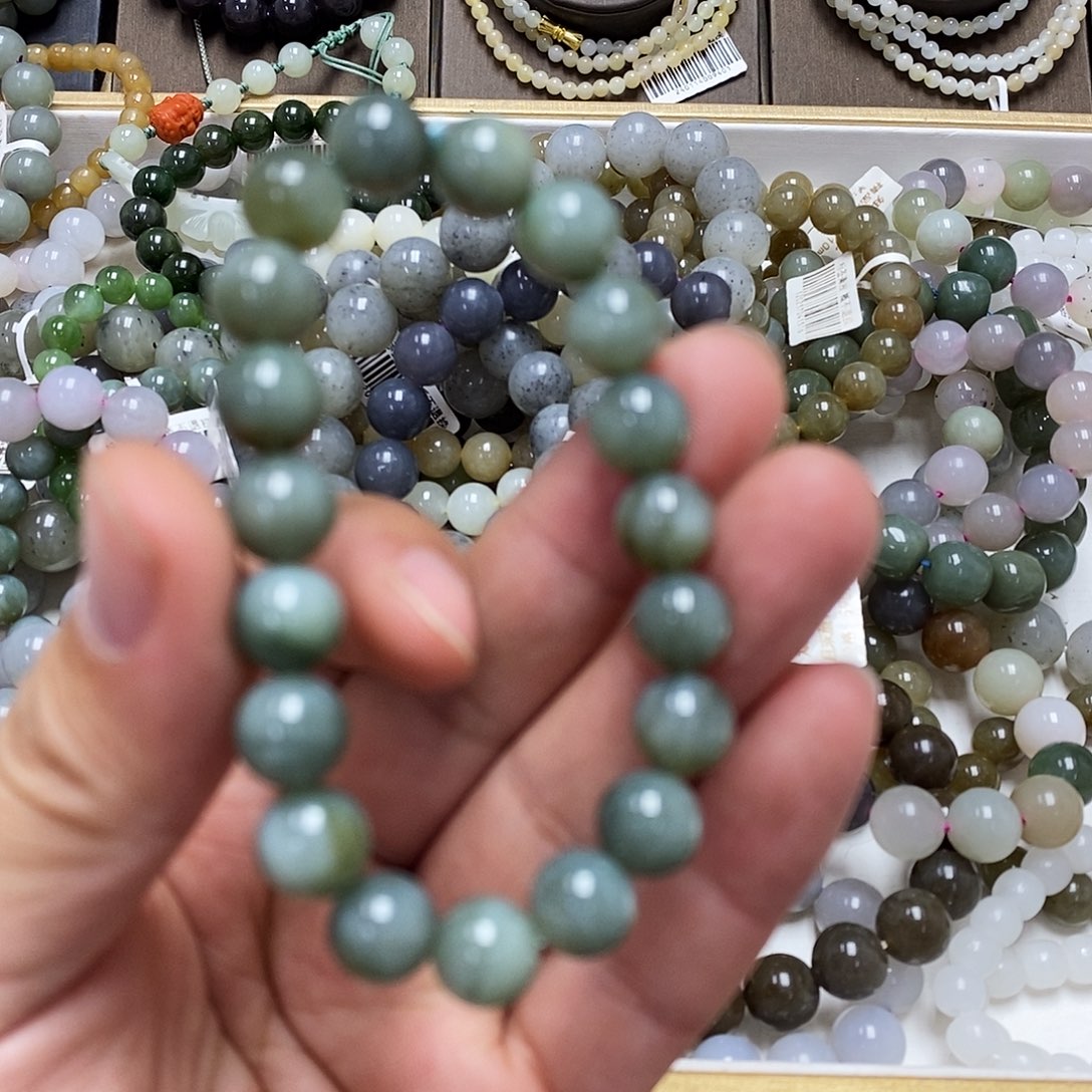 和田玉手链未镶嵌