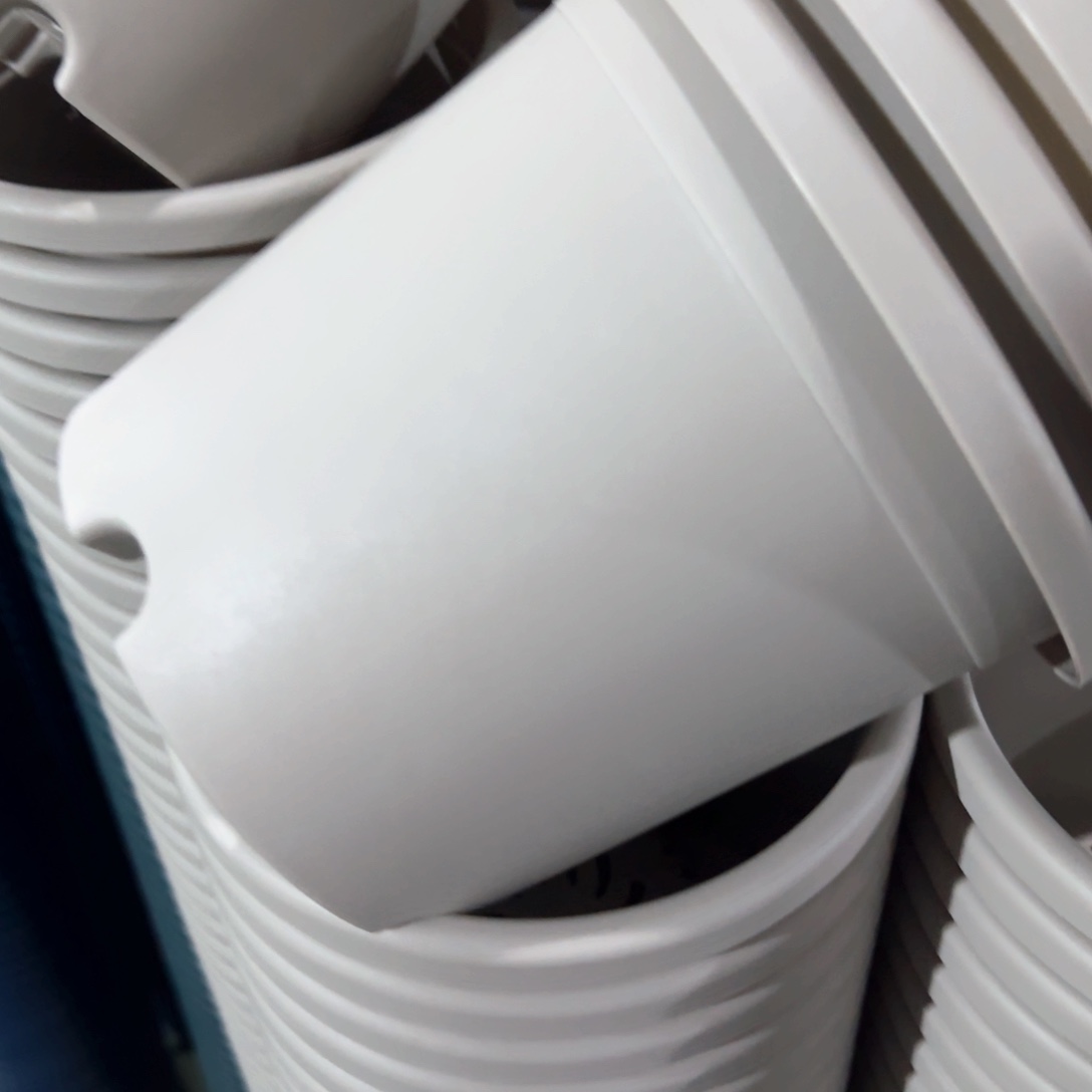 树脂四季盆2#无拖灰白微瑕13