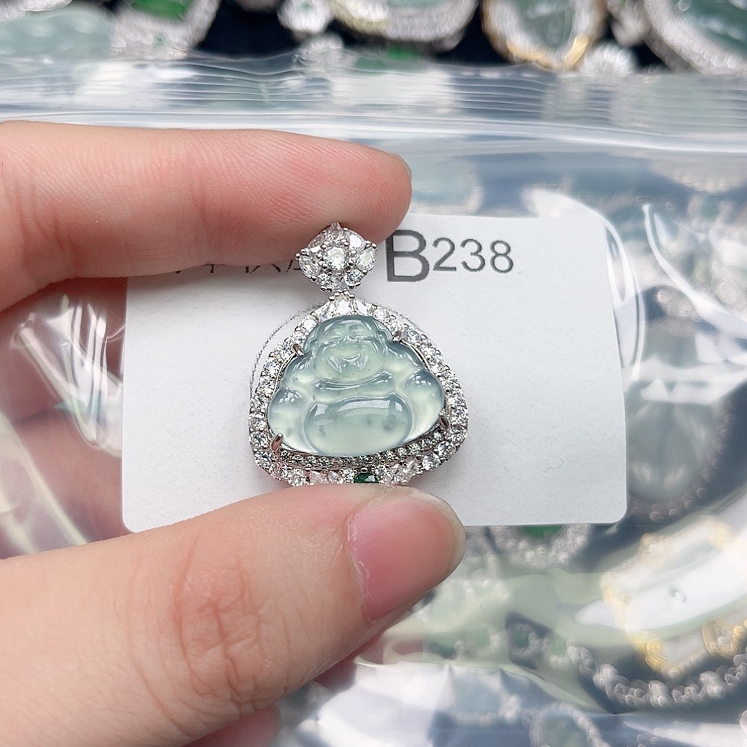 翡翠未镶嵌颈饰翡翠238