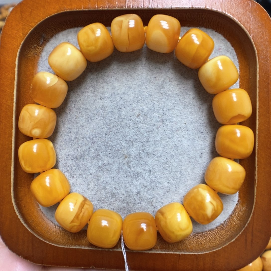 蜜蜡手串未镶嵌蜜蜡