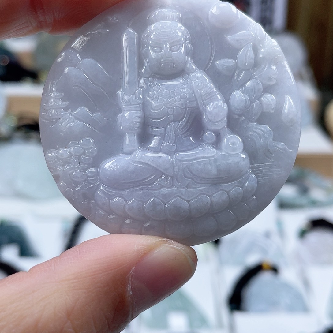 翡翠颈饰未镶嵌0898挂件