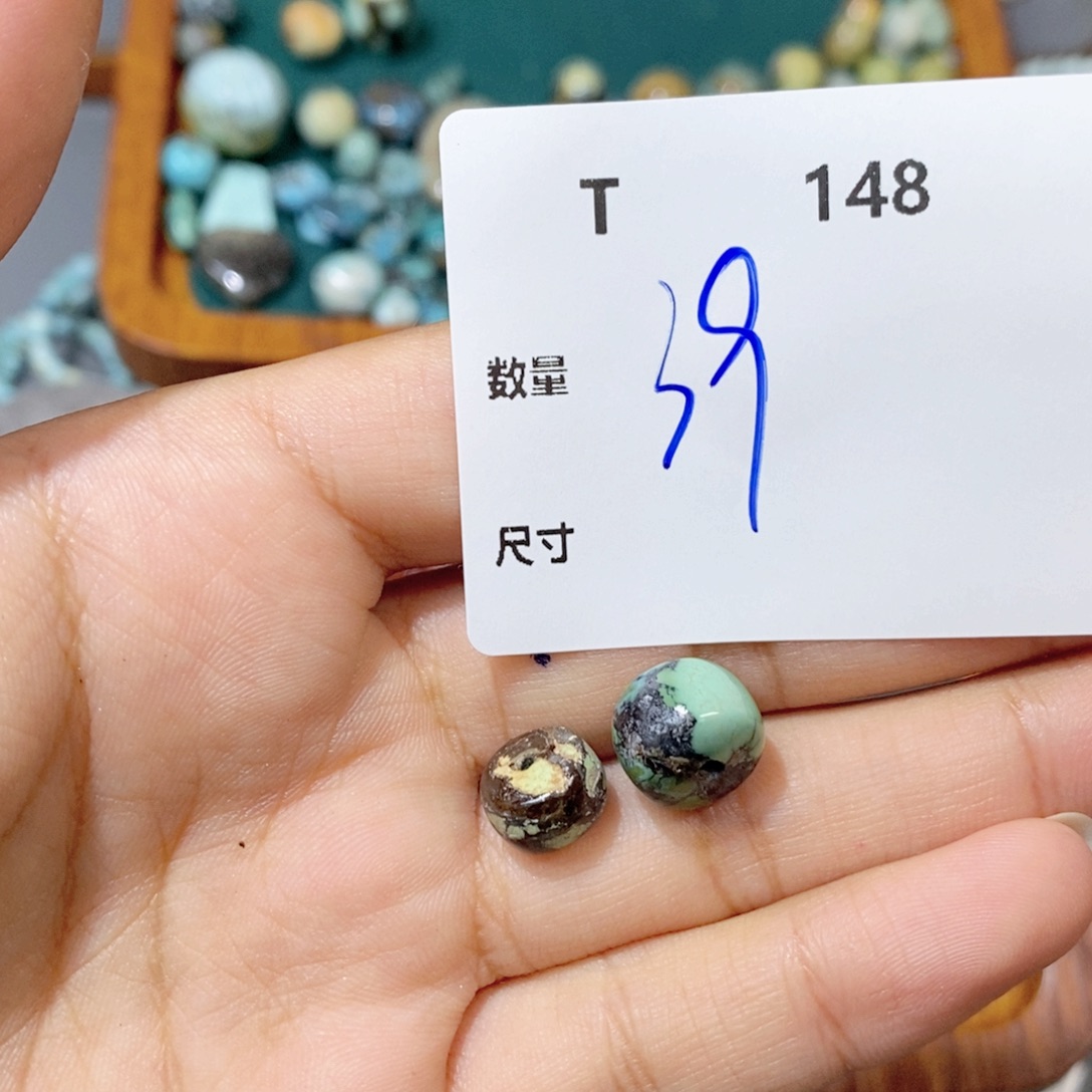 翡翠未镶嵌颈饰T148