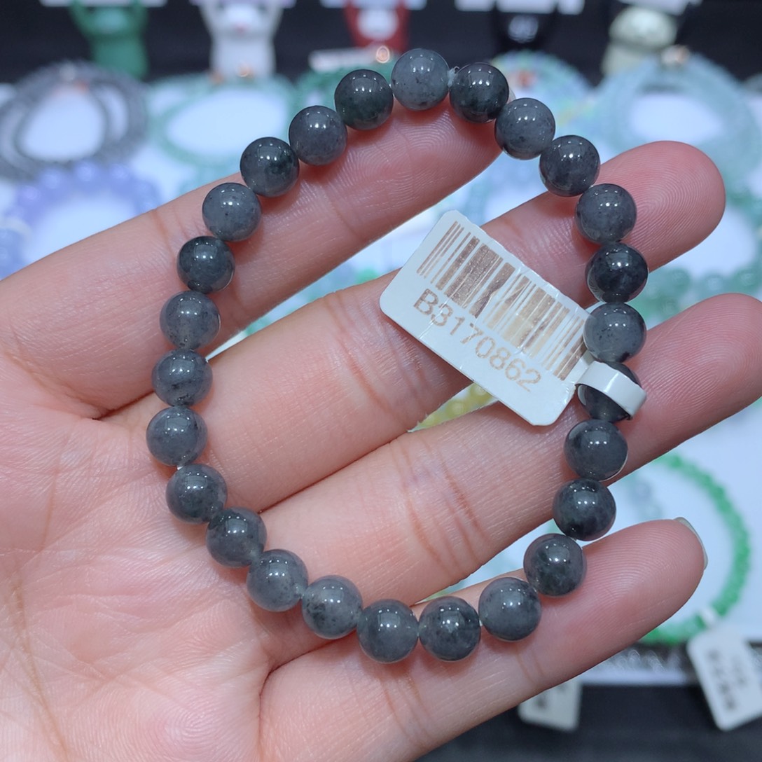 翡翠未镶嵌手串天然