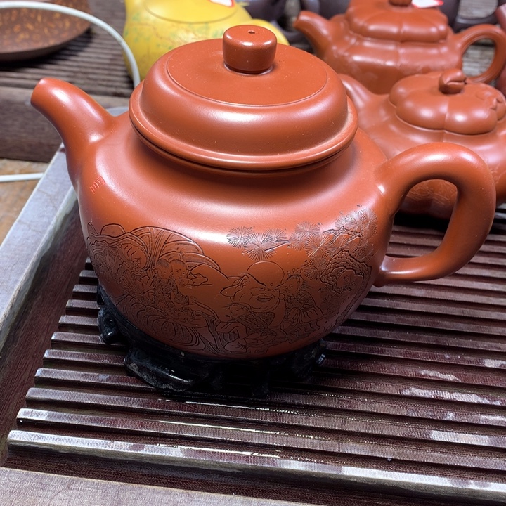 紫砂茶壶原矿手工32