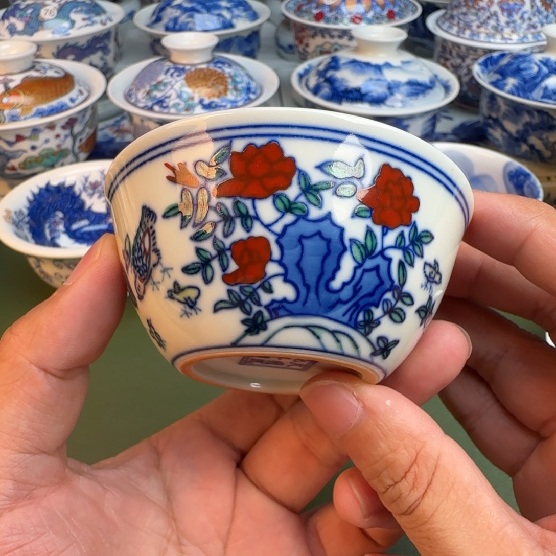 纯手工纯手绘茶具78