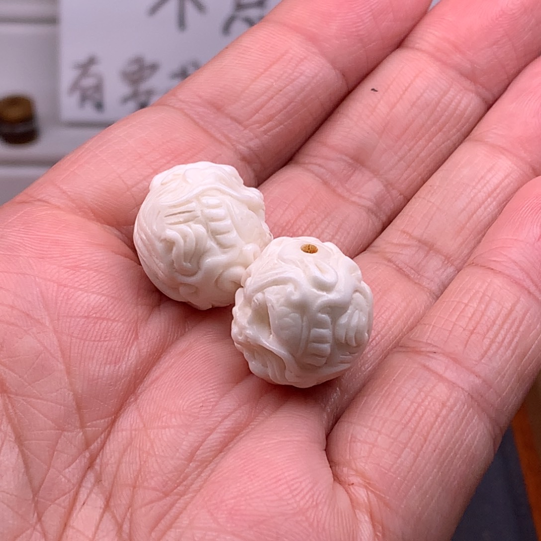 鹿骨摆件天天都在盘  17