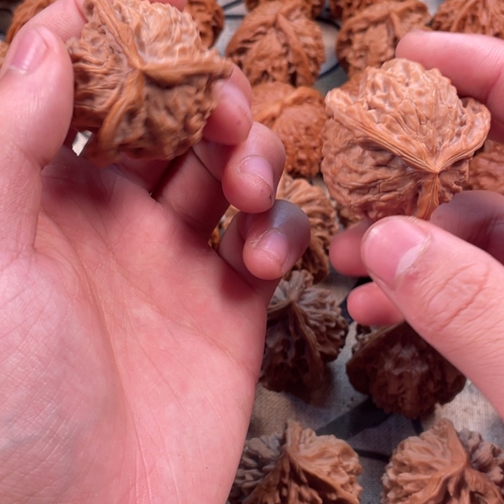 电***书文玩核桃吊坠盘山三棱