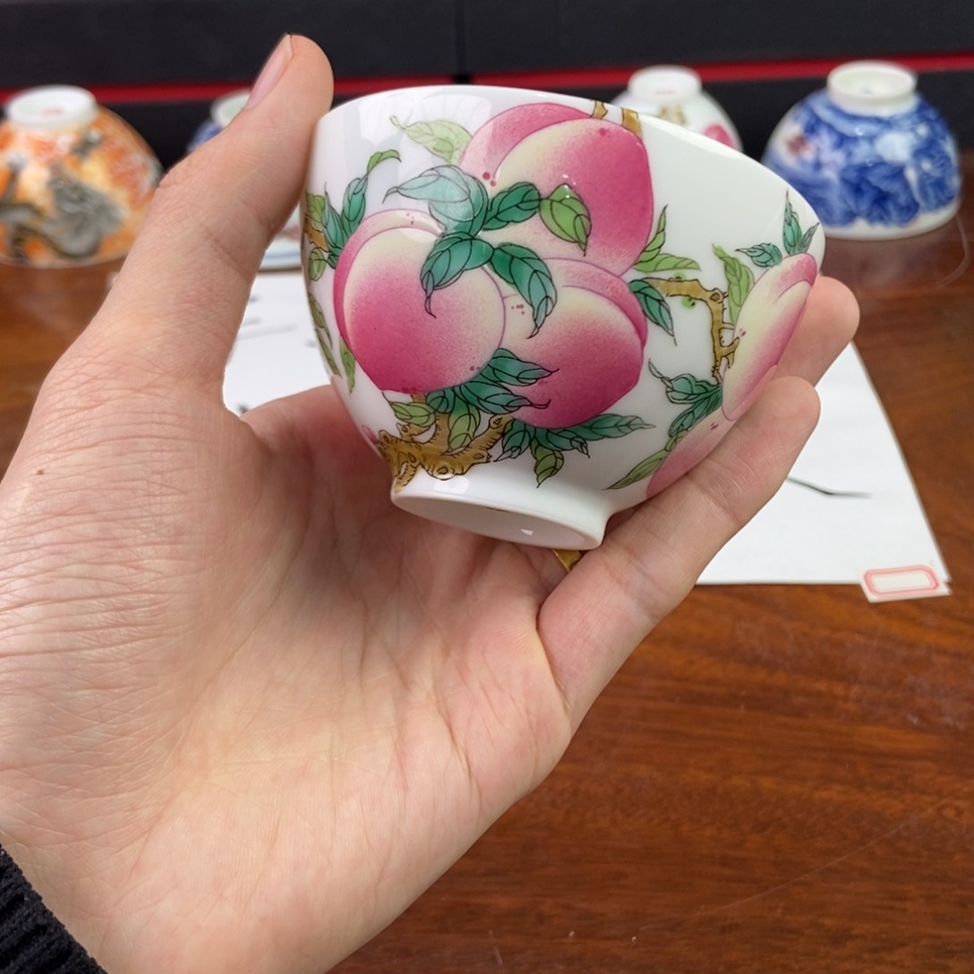 杯景德镇手绘陶瓷艺术