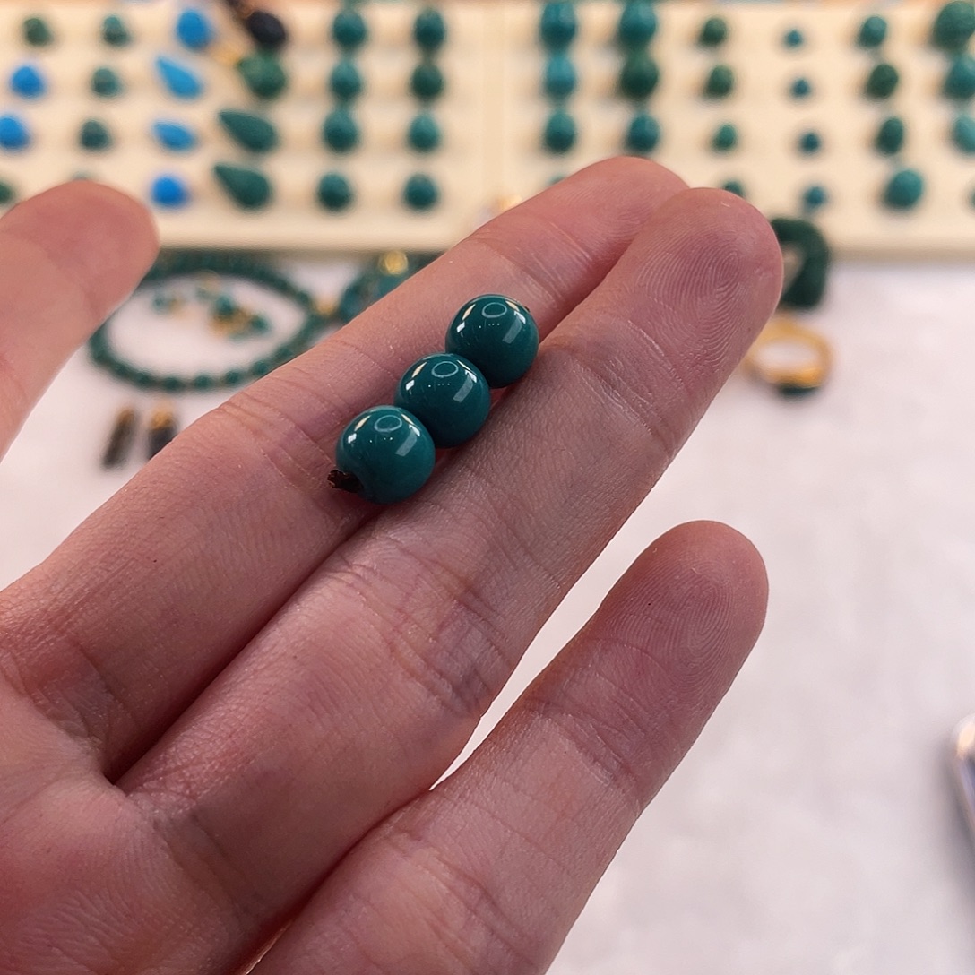 绿松石未镶嵌配饰