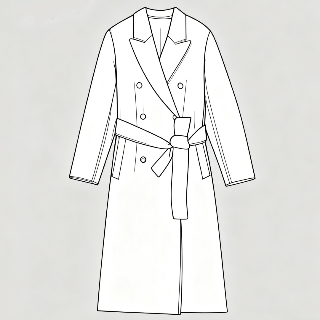 【Montendre】秋季新款 T 气质羊毛羊绒长款混纺绒面毛呢大衣外套女