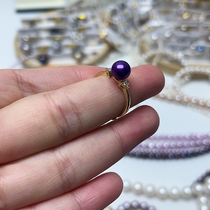 定制未镶嵌淡水珍珠