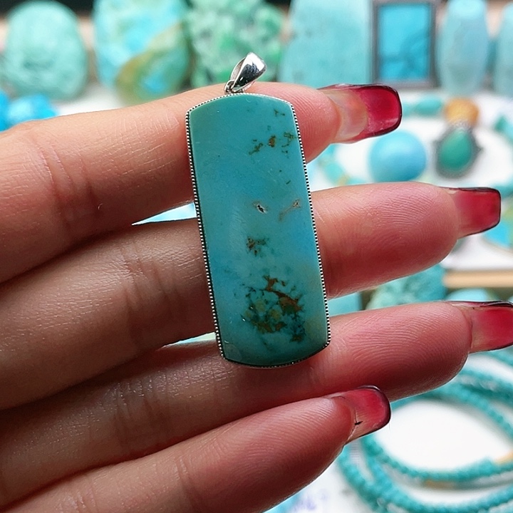 绿松石其它银S925镶嵌