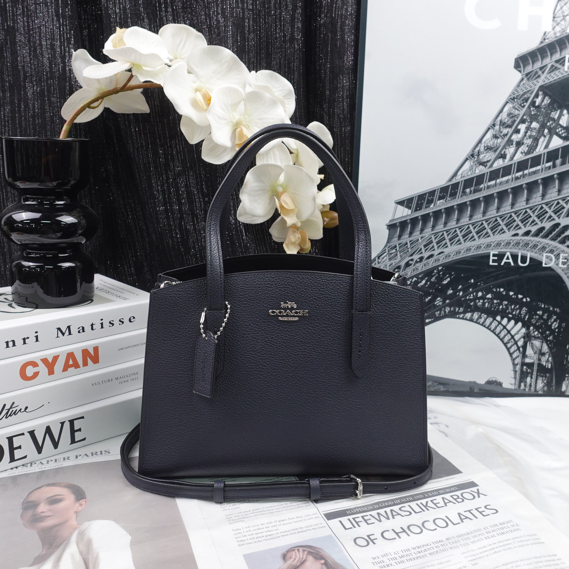 95新 COACH/蔻驰 单肩包/T10229575