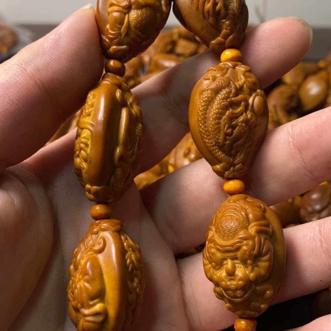 一***塵橄榄核手串/手链微瑕89