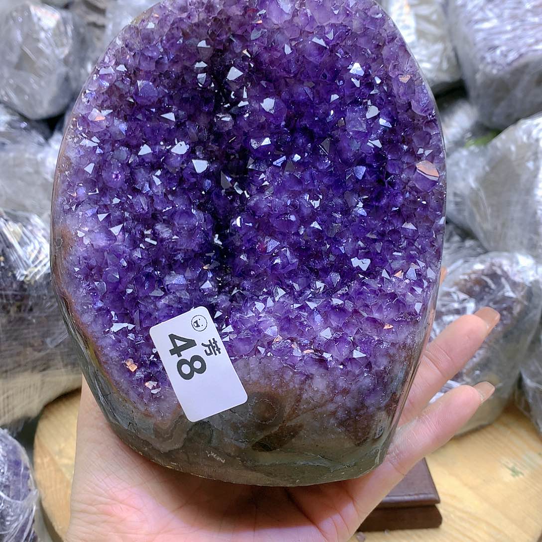 紫晶大型摆件（非配饰）未镶嵌