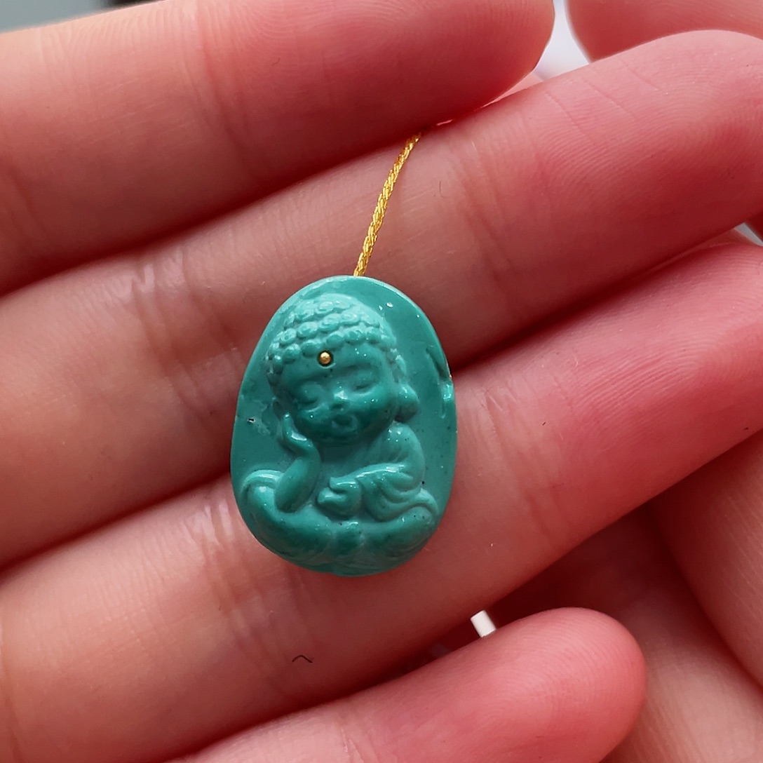 绿松石颈饰未镶嵌