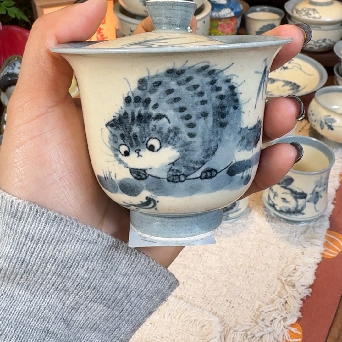 小雾垂露老师福利盖碗028