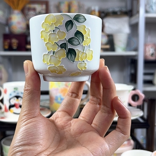 手绘高温釉下彩陶瓷