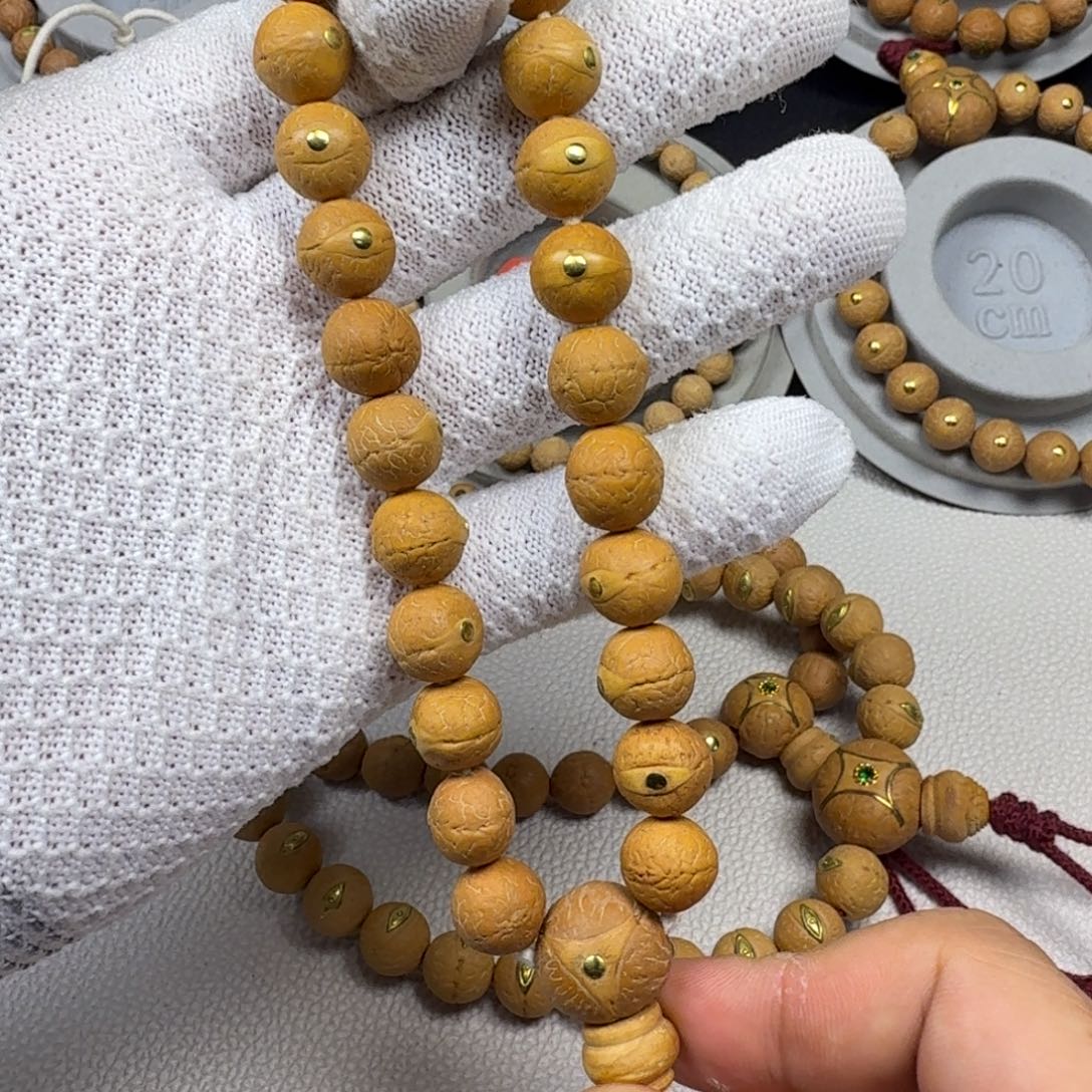 凤眼菩提吊坠11.5mm凤眼手串铜钉