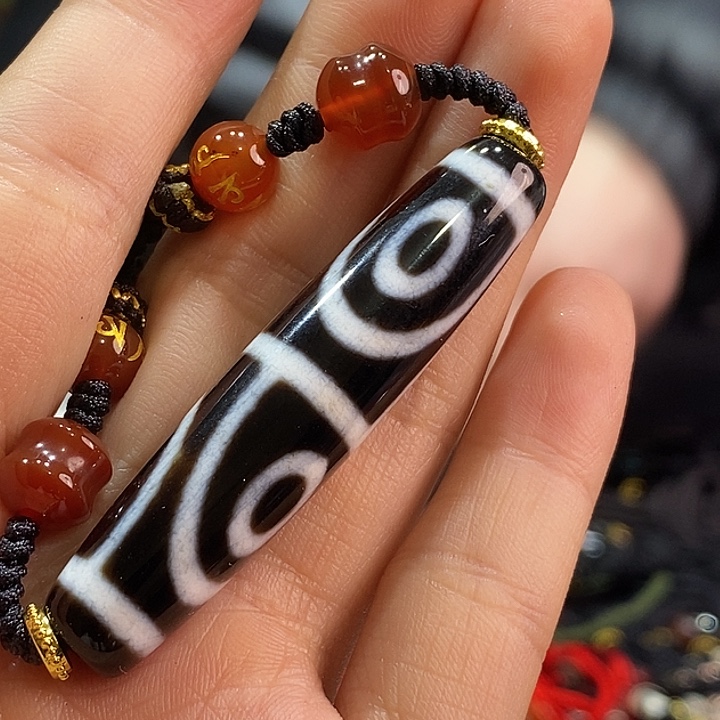 玛瑙/玉髓颈饰合金308