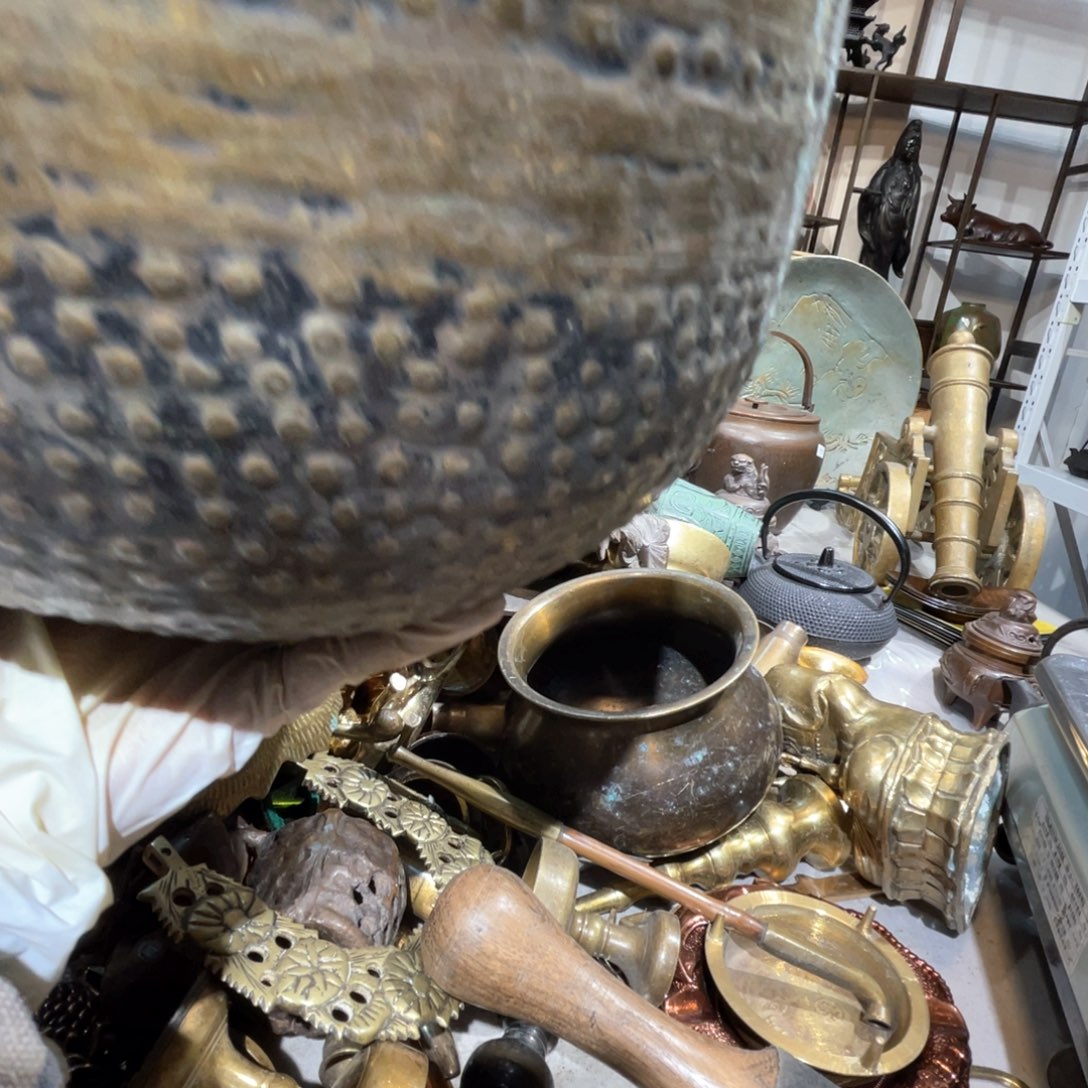 长***g大阪回流铜器摆件328