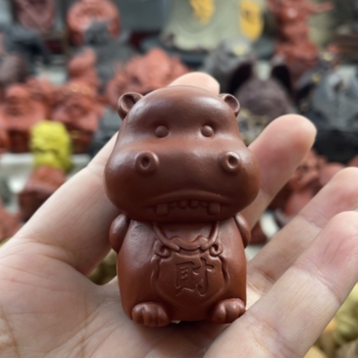 【闪购商品】紫砂茶宠紫砂河马