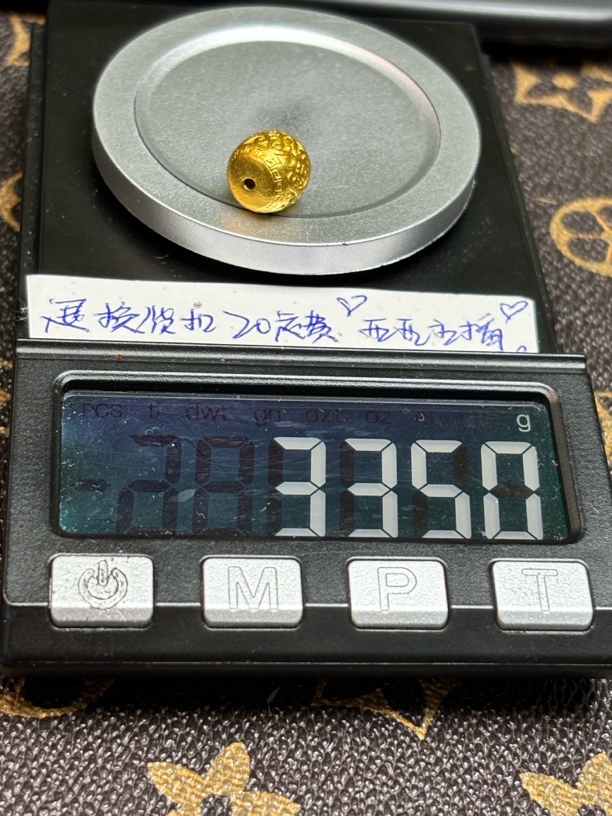 足金999卡10回文珠