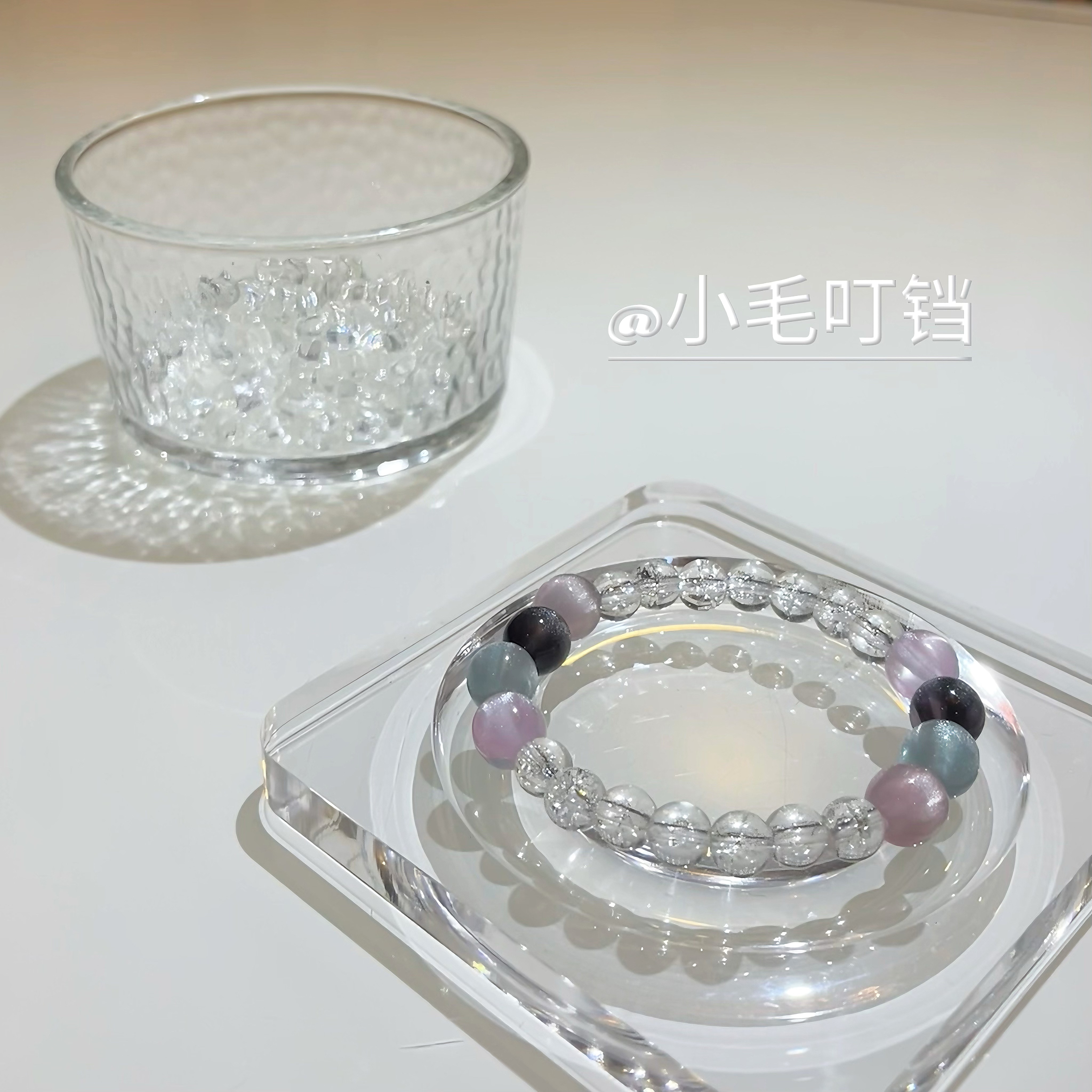 合金琉璃手链 【小毛主推】多宝星球|手串原创小众设计琉璃树脂