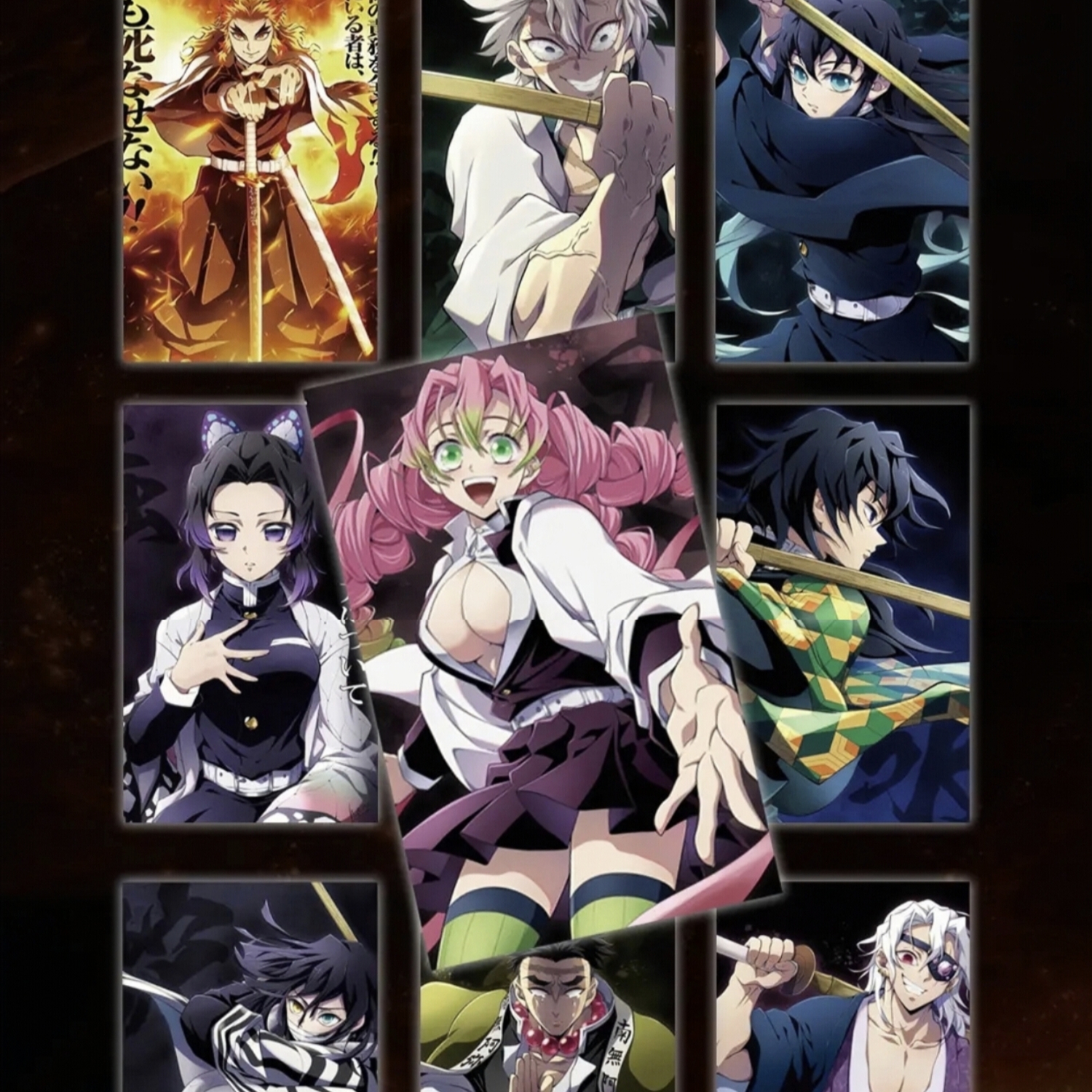 【玩法专区】澳卡文创【鬼灭之刃】色纸第二弹