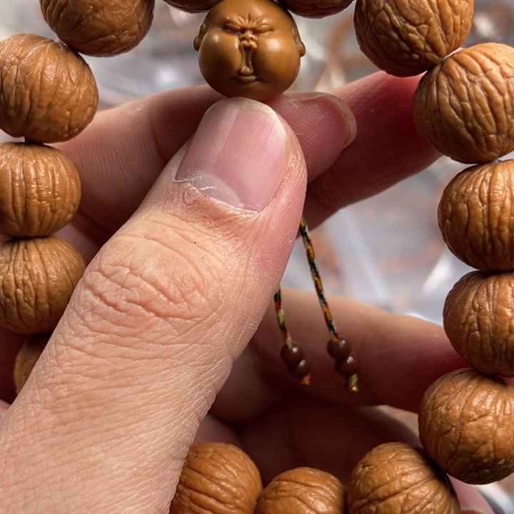 猴头核桃吊坠今天