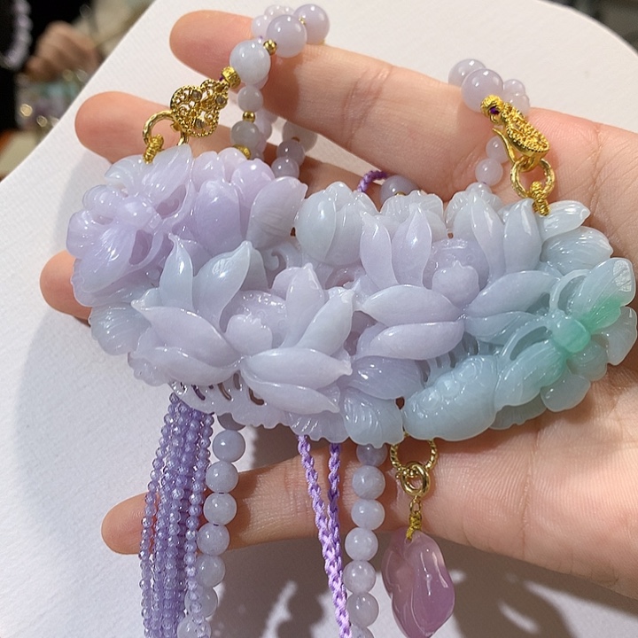 翡翠未镶嵌颈饰翡翠吊坠