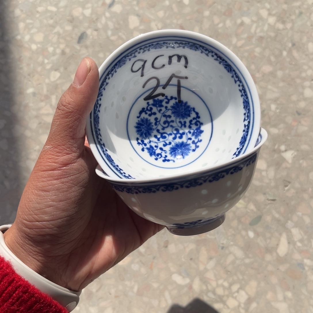 白泥景德镇高温细白瓷餐具