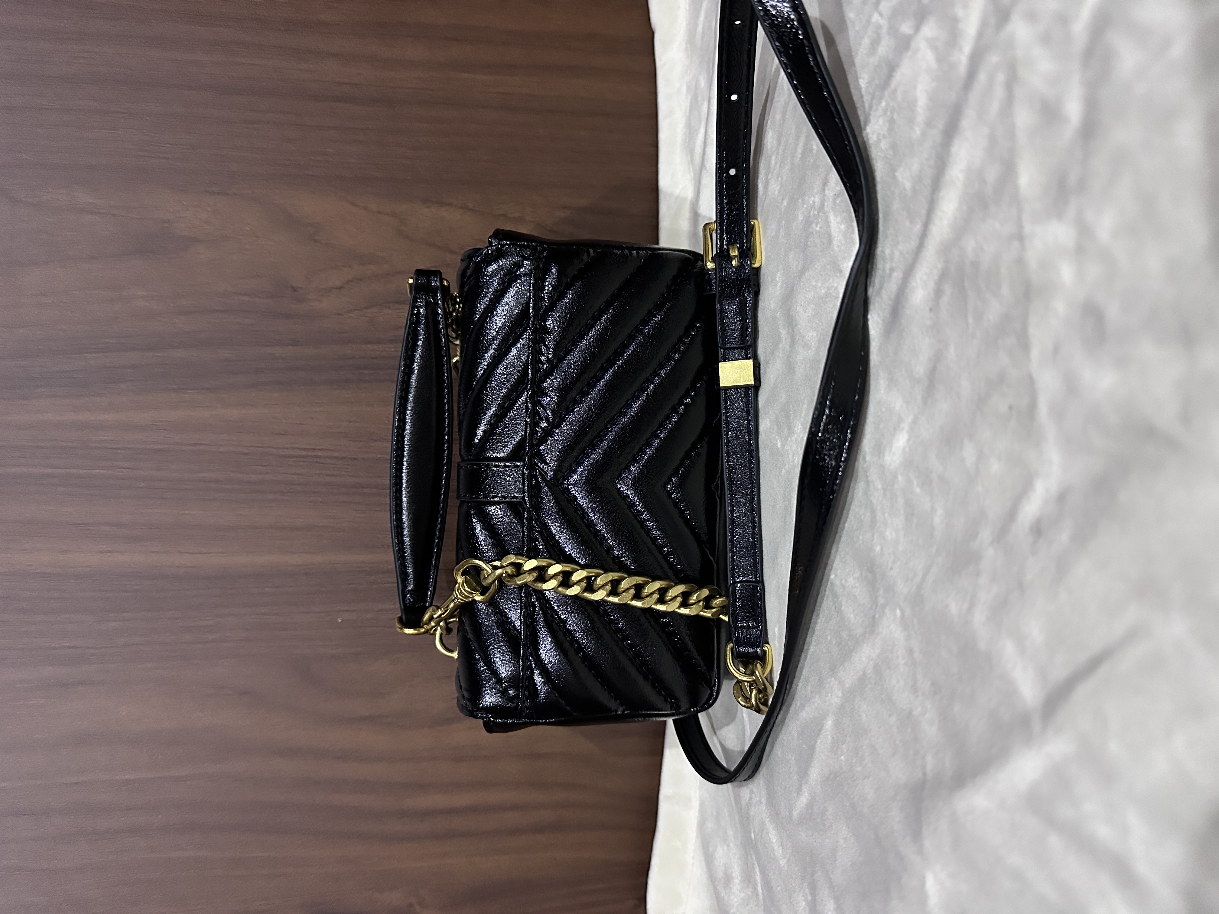 HIRMRIS手工真皮包18-551196-黑 迷你信封阳