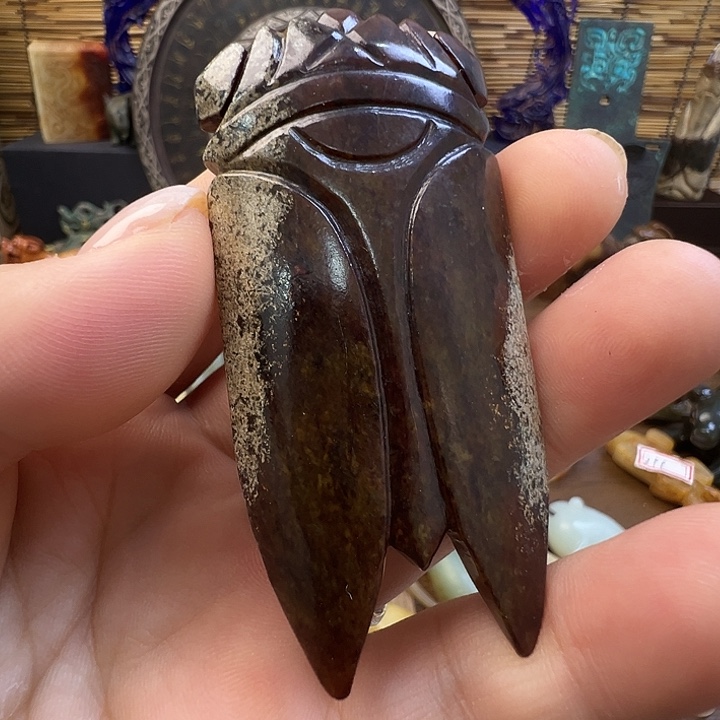 未镶嵌和田玉（糖玉）挂件