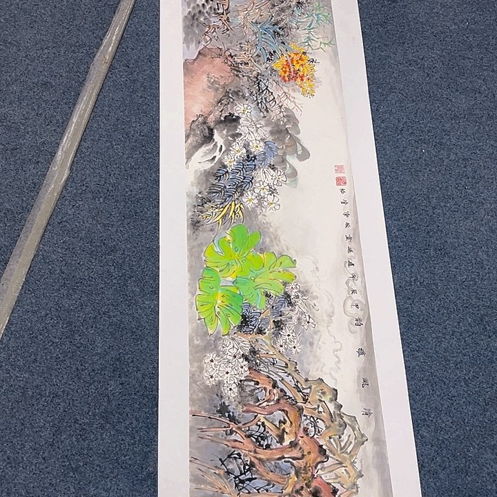 国画纯手绘字画宣纸