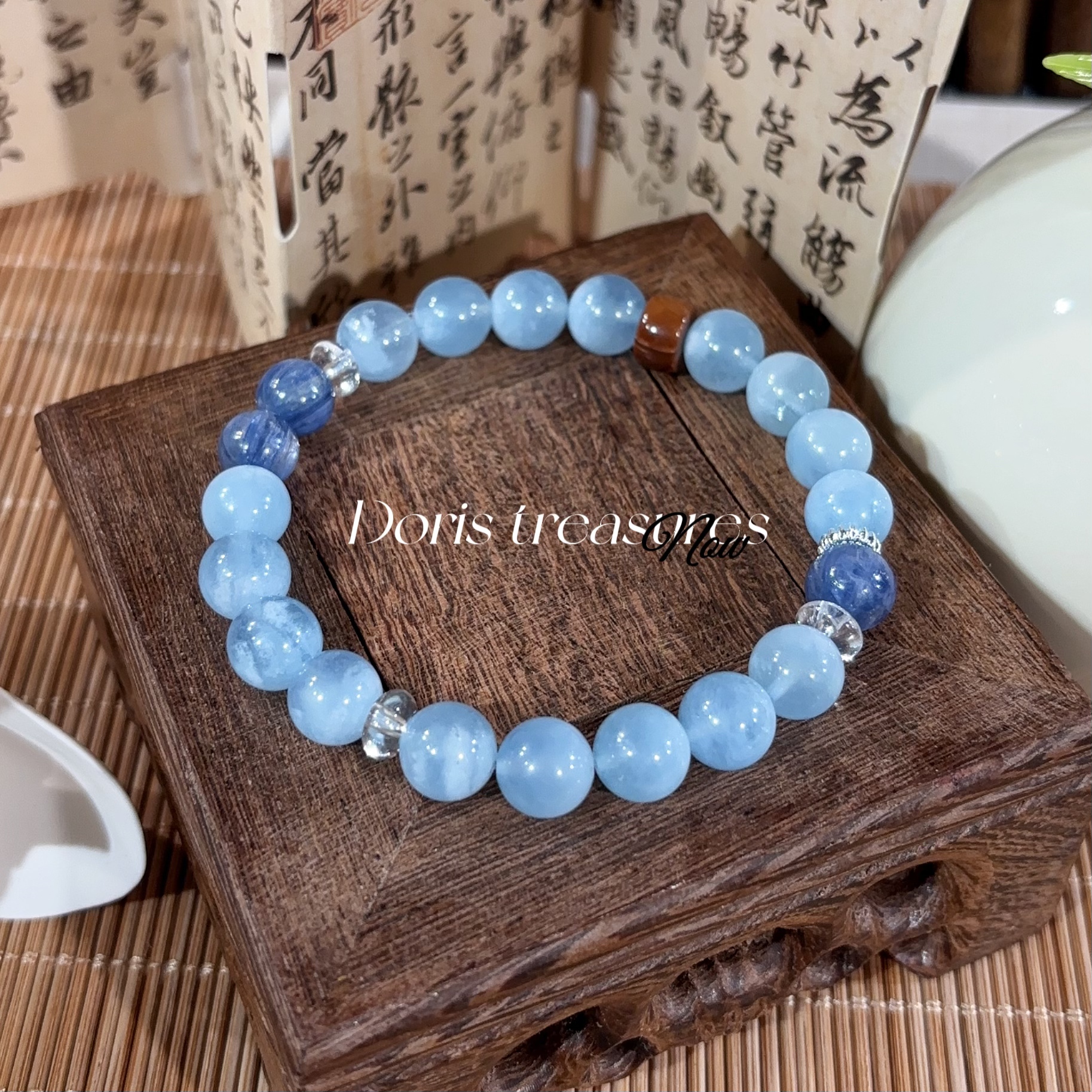 【海蓝时见鲸】 手链 精致百搭轻奢时尚简约手工