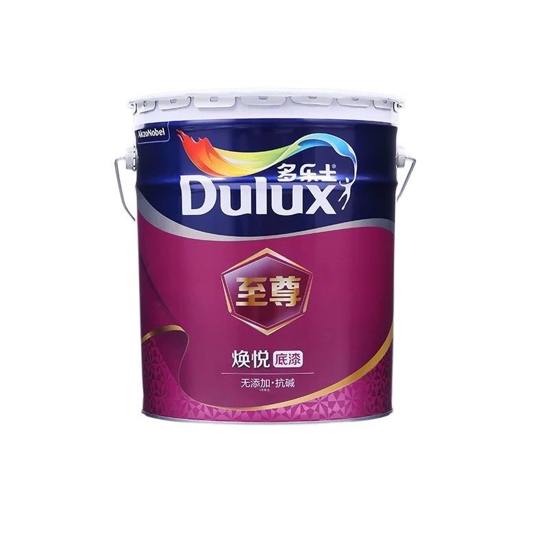 多乐士至尊焕悦无添加抗碱底漆环保内墙乳胶漆涂料封闭防潮室内