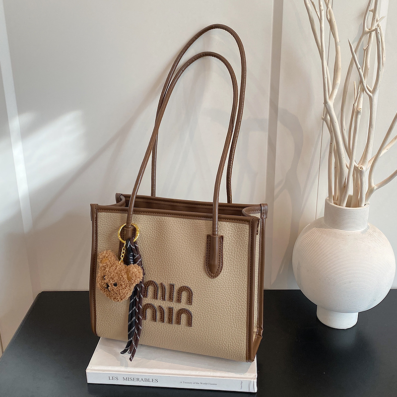 【T】新款时尚百搭潮流女包单肩斜挎包309浅卡其