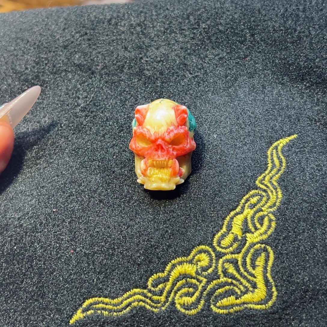 鹿骨把件鹿骨鹿角