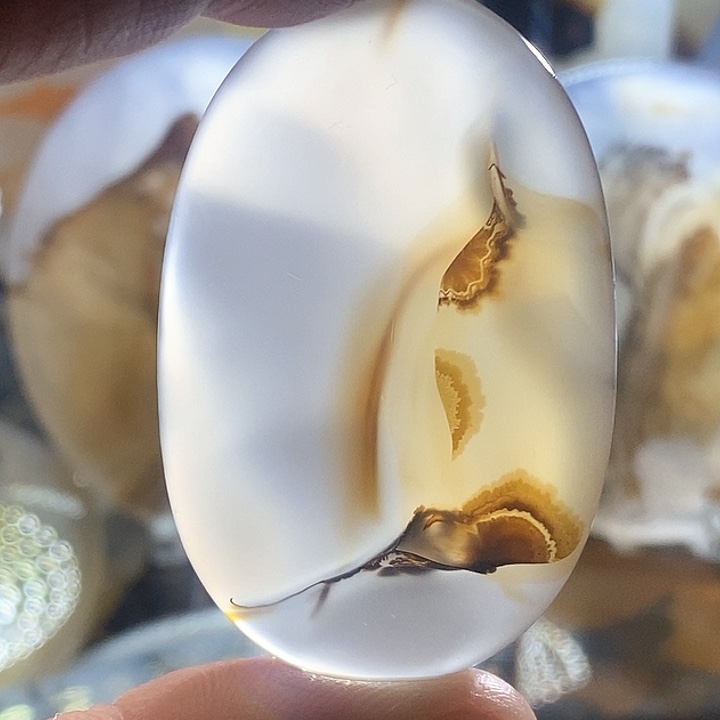 未镶嵌颈饰玛瑙/玉髓