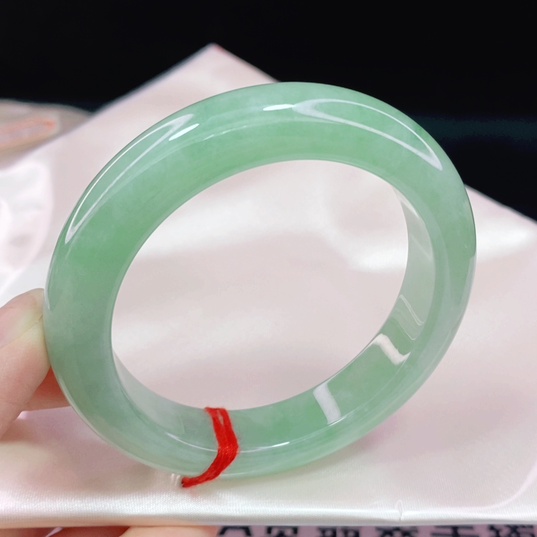 未镶嵌手镯翡翠54.2正圈